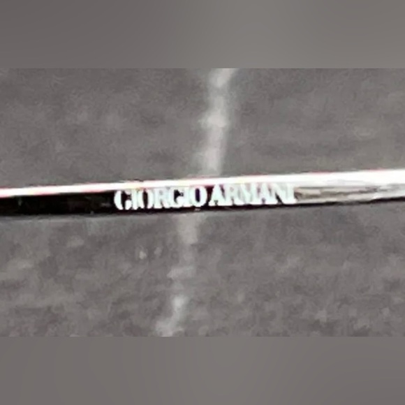 Ladies Giorgio Armani 1063 Titanium Metal Eyeglass Frames 54-18-140 - Picture 5 of 6